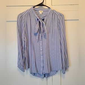 JCrew Striped Blouse